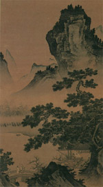 春冬山水図