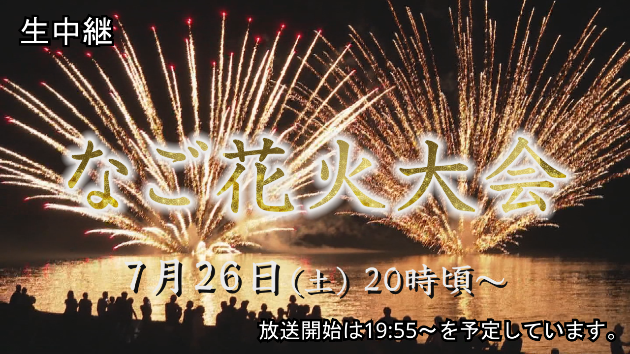 花火大会 生中継 なご花火大会