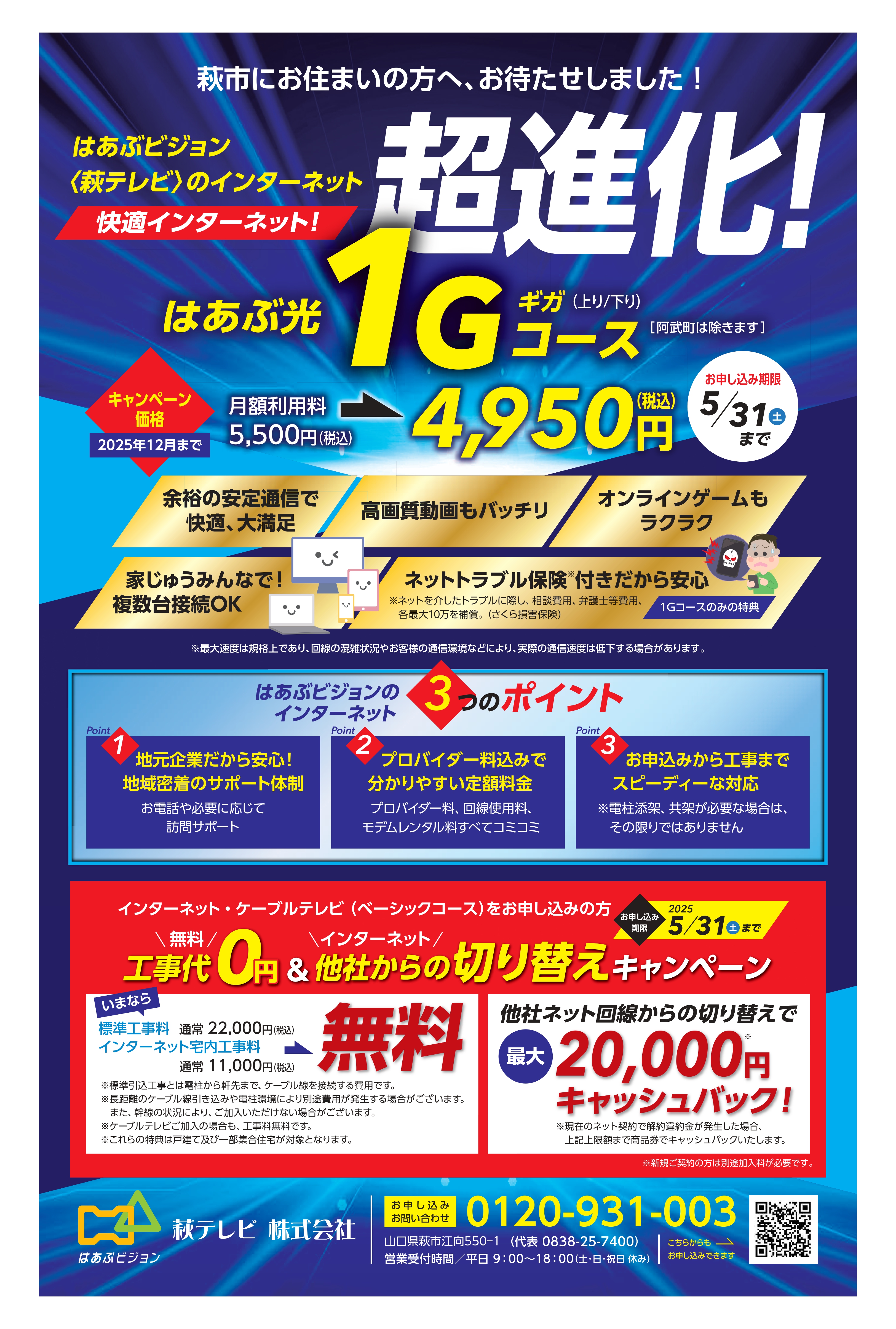 【超進化】はあぶ光1GB】